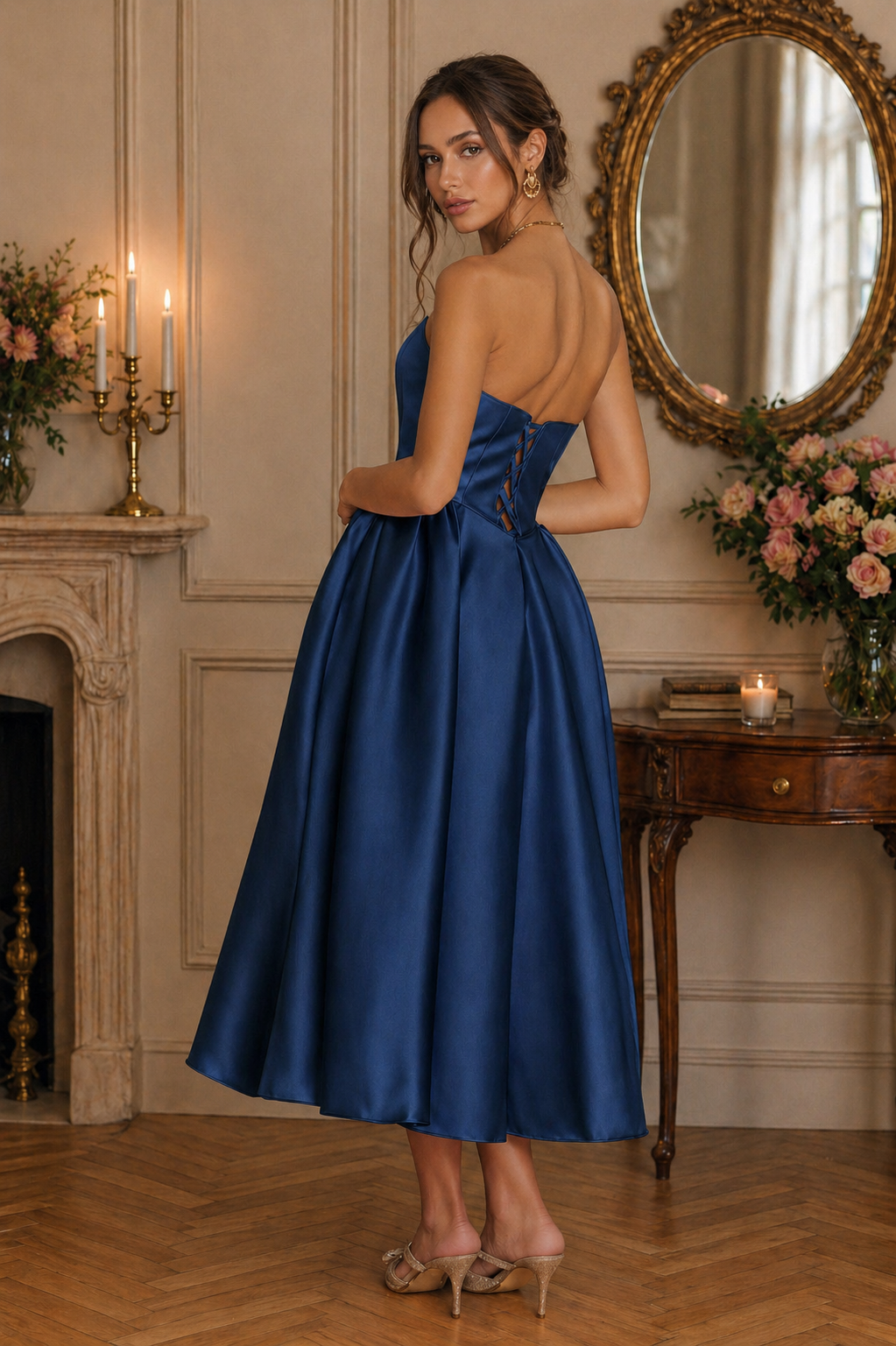 Elizabeth Midi Cocktail Dress