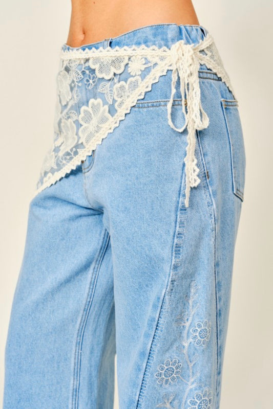 Lace Wrap Skirt