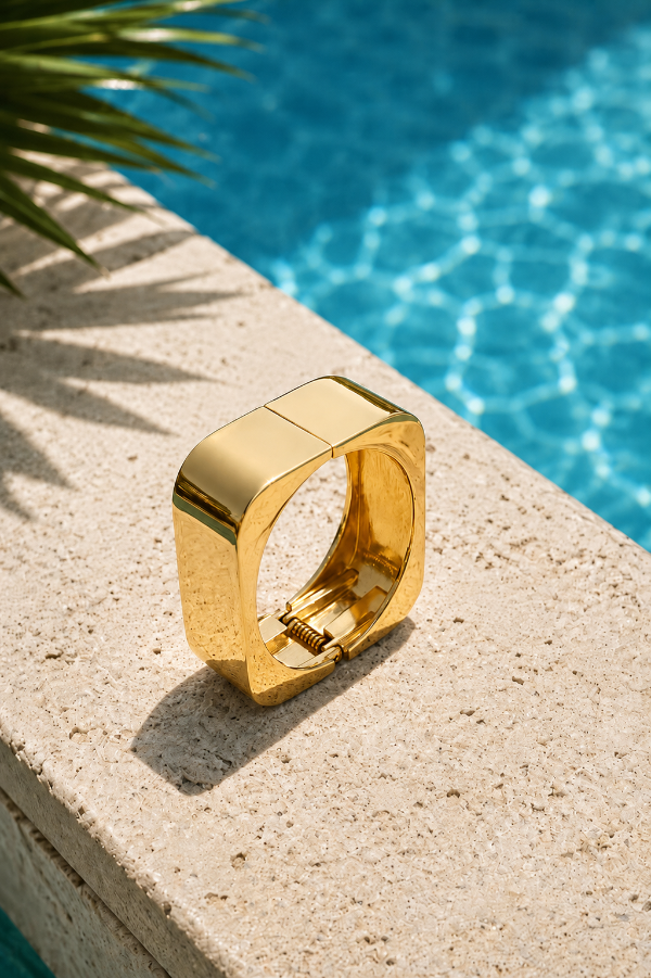 Square Bangle Bracelet
