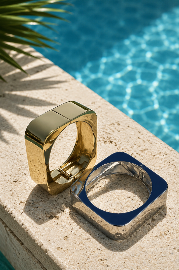 Square Bangle Bracelet