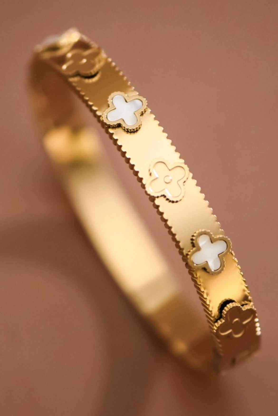 White Clover Bracelet