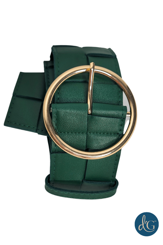 Green Buckle Belt