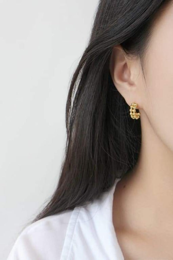 Celia Beaded Stud Earrings