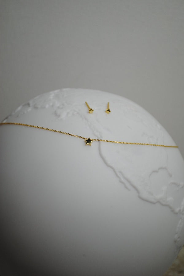 Little Star Necklace -  Gold